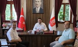 Müdür Özbaş, Başkan Talay ile Görüştü