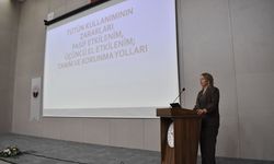 Sağlık Personeline Tütünle Mücadele Eğitimi Verildi