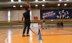 Lüleburgaz’da İtfaiye Eri Adayları Ter Döktü