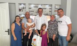 Başkan Özalp’te Yeni Doğanlara “Hoş Geldin” Ziyareti