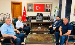 Başkan Recep Gün’den Kaymakam Bayguş’a Hayırlı Olsun Ziyareti