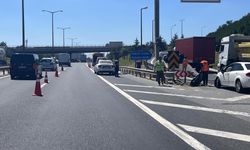 TEM Otoyolu'nda araçla motosiklet kaza yaptı: 1 ölü