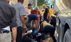 Tırın çarptığı yaşlı adam yaralandı