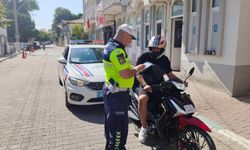 Kırklareli'nde trafik denetimi:198 araç ve sürücüye işlem yapıldı