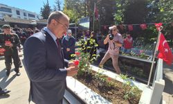 Tekirdağ’da 15 Temmuz şehidi Münür Alkan kabri başında anıldı
