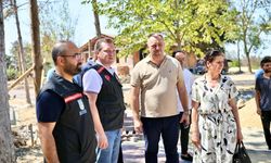 Başkan Balcıoğlu, Çeltik'teki sosyal tesis projesini yerinde inceledi
