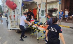 Keşan'da motosiklet yayaya çarptı, 2 kişi yaralandı