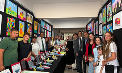 Cevizköy Ortaokulu’ndan Yıl Sonu Sergisi