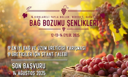 Bağ Bozumu Şenlikleri 12 Eylül’de Başlayacak