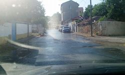 Akalar Mahallesi’nde Su Borusu Patladı