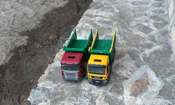 Oyuncak Kamyonlar Miniklerin Gözdesi Oldu