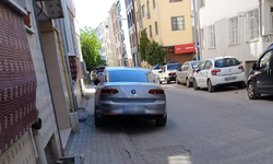 Kırklareli’nde Kaldırıma Park Sorunu Devam Ediyor