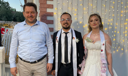 Talay, Mine ve Tuna’nın Düğününe Katıldı