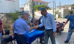 Kaymakam Özderin, Ataköy’de Vatandaşlarla Buluştu