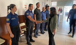 Kaymakam Ünlü’den Güvenlik Birimlerine Ziyaret