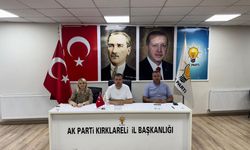 AK Parti Kırklareli İl Yönetimi Toplandı