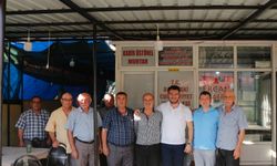 Başkan Yayla’dan Cumhuriyet Mahallesi Muhtarına Ziyaret