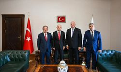 Vali Turan, Eğitim Yöneticilerini Makamında Ağırladı
