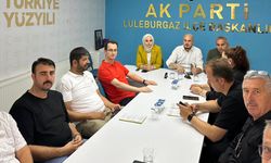 AK Parti Lüleburgaz’da Haftalık Toplantı Gerçekleşti
