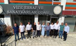 Milletvekili Sarıçam Vize Esnaf Odasını Ziyaret Etti