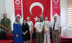 Lüleburgaz’da Yaz Kur’an Kursu Öğrencileri Ödüllendirildi