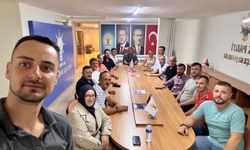 AK Parti Vize İlçe Teşkilatı Projelerini Görüştü