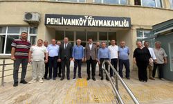 Vekil Sarıçam, Kaymakam Yıldız ile Görüştü