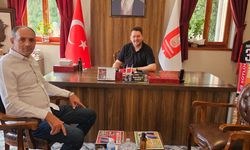 Başkan Talay, Hasan Erginuğuzlu ile Görüştü
