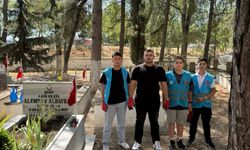 Ülkü Ocakları Babaeski İlçe Başkanlığı’ndan Şehitlik Ziyareti