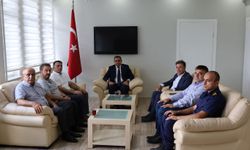 Kaymakam Balaban’a Sanayi Sitesi Yönetiminden Ziyaret