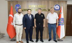 Başkan Gün’den İl Emniyet Müdürü Çamuroğlu’na Ziyaret