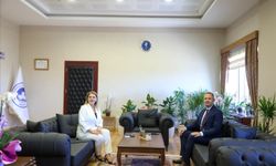 Başkan Bulut’tan Rektör Ak’a Ziyaret