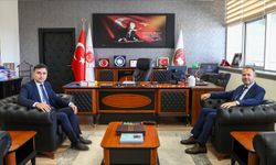 Başkan Bulut’tan Adalet Komisyonu Başkanı Aslan’a Ziyaret