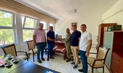 AK Parti Teşkilatından Garnizon Komutanına ziyaret
