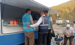 Orhaneli Belediyesi’nden yangın bölgesine tam destek