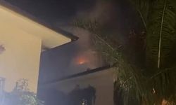 Side Antik Kent’te restoranın bacasında çıkan yangın büyümeden söndürüldü