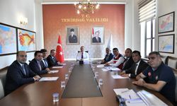 Tekirdağ’da sosyal konut alanları için toplantı yapıldı
