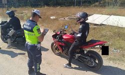 Kırklareli'nde motosiklet denetimi: 71 sürücüye işlem yapıldı