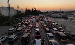Kapıkule'de gurbetçilerin hüzünlü dönüş yolculuğu