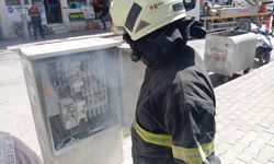 Samandağ’da trafo yangını çıktı