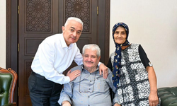 Vali Turan, Kıbrıs Gazisi Ramazan Kahraman’ı Ağırladı
