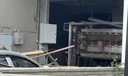 Elmadağ’da ekmek fırınında patlayan buhar makinası maddi hasara neden oldu