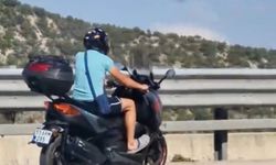 Kilometrelerce süren tehlikeli yolculuk kameraya yansıdı