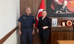 İl Jandarma Komutanı’ndan Özefsun’a Veda Ziyareti