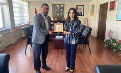 Müftü Eviş’ten Kaymakam Ünlü’ye Ziyaret