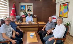 Bal Üreticileri Birliği’nden Kaymakam Özderin’e ziyaret