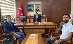 Yeni Seçim Müdüründen Kaymakam Özderin’e Ziyaret