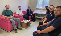 Kaymakam Özderin’den Pınarhisar İtfaiyesine Ziyaret