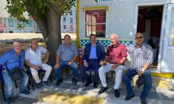 Kaymakam Özderin’den Pınar Taksi Durağına Ziyaret