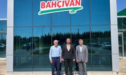 Başkan Fırat Yayla’dan Bahçıvan Gıda’ya Ziyaret